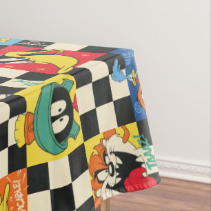 Toalha De Mesa CARACTERES LOONEY TUNES™ no Verificador preto e br