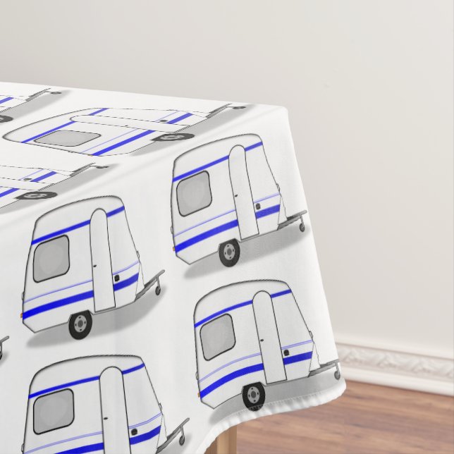 Toalha De Mesa Caravana fina dinamizada Thunder_Cove qualquer cor (Posição Original)