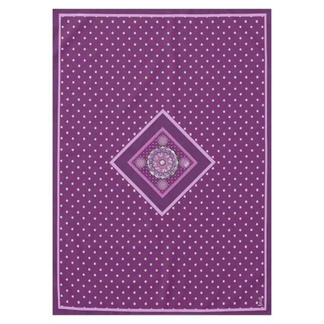 Toalha De Mesa Cardinal Red Rosace (Frente)