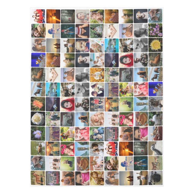 Toalha De Mesa carregar 108 tablete de imagens diferentes (Frente)