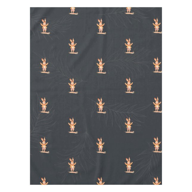 Toalha De Mesa Cartões de animais de aniversário (Frente)