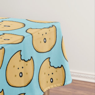 Toalha De Mesa Cartoon Engraçado com Bite