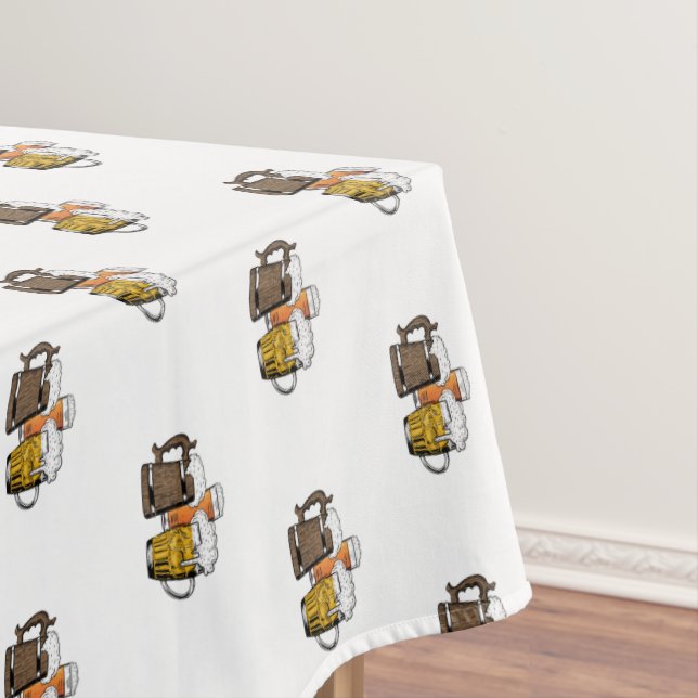 Toalha De Mesa Cartoon Modern Three Cheers Beers (Posição Original)