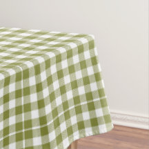 Casa de Campo Verde Xadrez Gingham Rústico