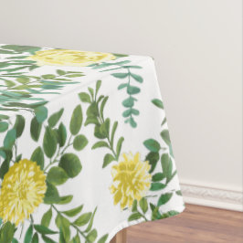 Toalha De Mesa Casamento de primavera de Rosa Amarelo-Claro