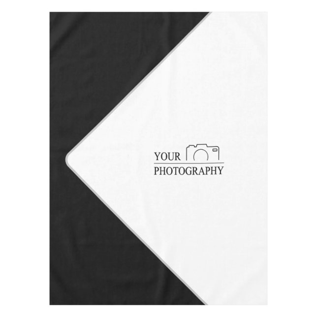 Toalha De Mesa Casamento Elegante Adicionar Fotografia Personaliz (Frente)