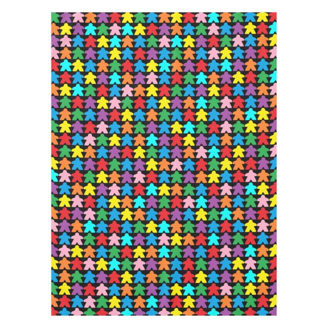 Toalha De Mesa Casas Coloridas para Tabletop Boardgamers (Frente)