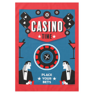 Toalha De Mesa Casino Gambling Poker Roulette
