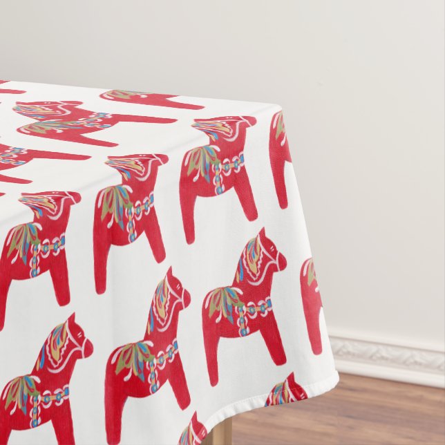 Toalha De Mesa Cavalo de Dala (Posição Original)