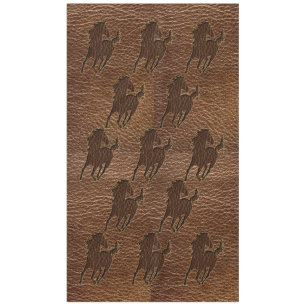 Toalha De Mesa Cavalo do Couro-Olhar