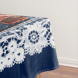 Toalha De Mesa Cavalo Maravilhosamente Bordado