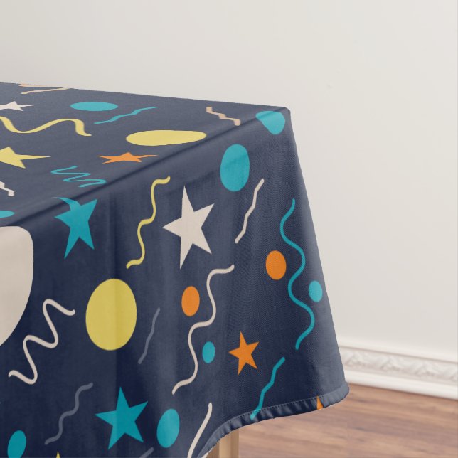 Toalha De Mesa Celebração de Formas Confetti (Posição Original)