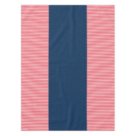 Toalha De Mesa Celebração Divertida Vermelho Branco e Azul