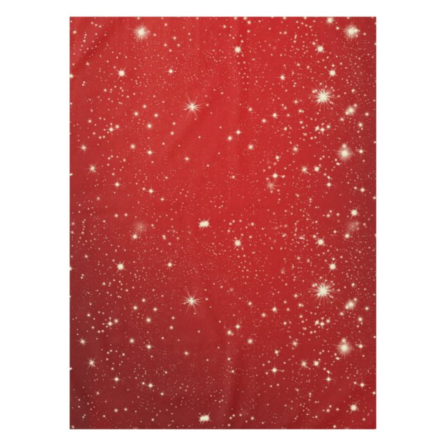 Toalha De Mesa Celebração Vermelha (Frente)