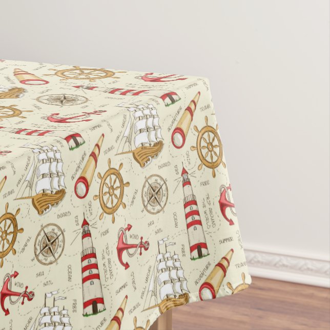 Toalha De Mesa Cena do oceano (Posição Original)