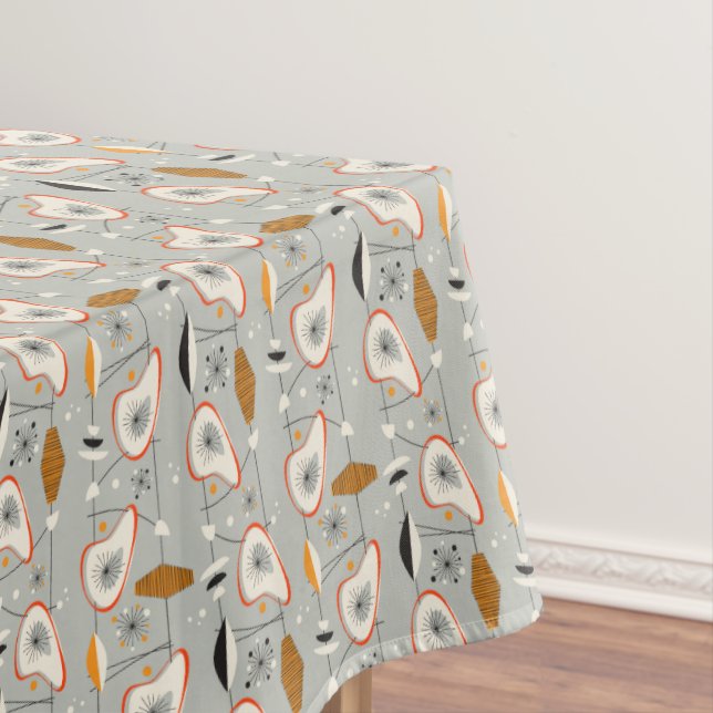 Toalha De Mesa Cerceta geométrica & teste padrão azul (Posição Original)