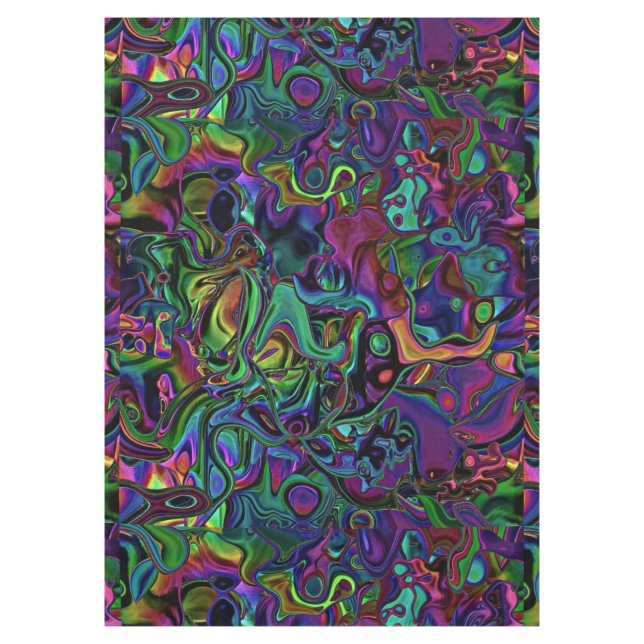 Toalha De Mesa Cérebro derretido (Frente)