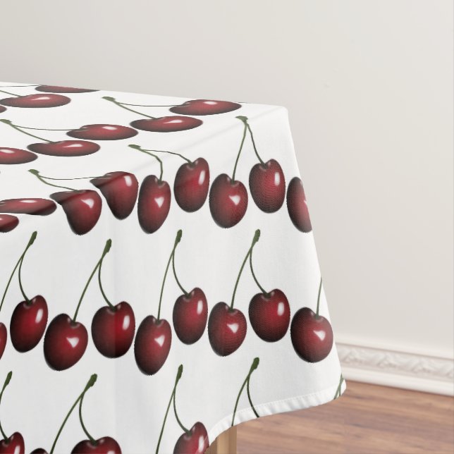 Toalha De Mesa Cerejas (Posição Original)