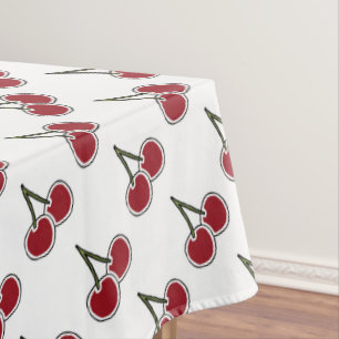 Toalha De Mesa Cerejas