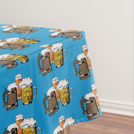 Toalha De Mesa Cerveja Azul