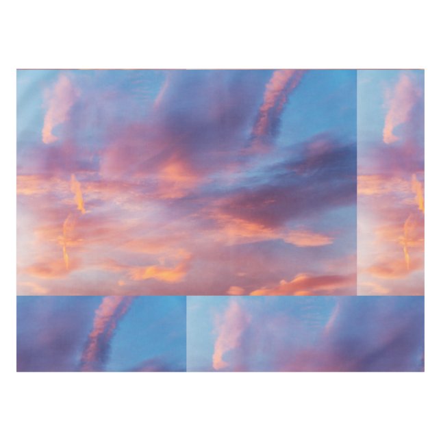 Toalha De Mesa céu limpo (Frente (Horizontal))