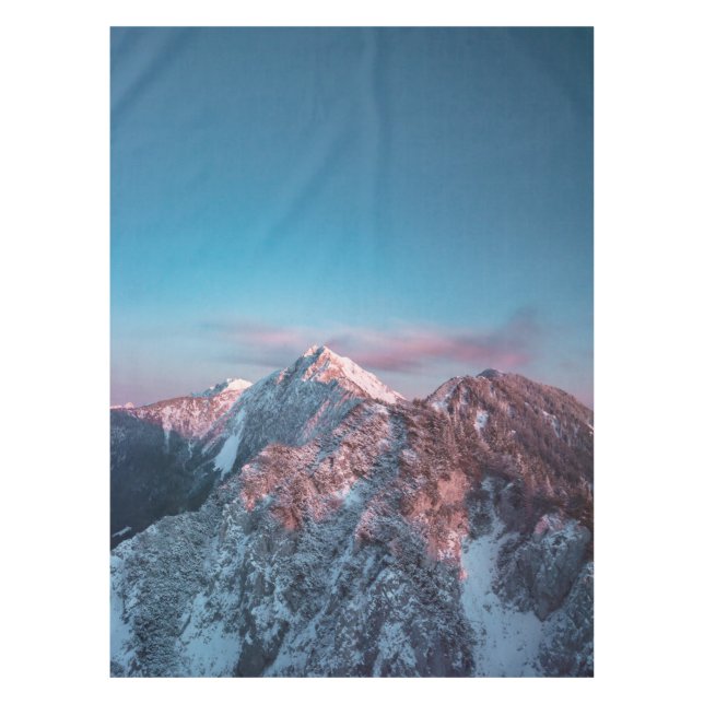 Toalha De Mesa Céu mágico sobre Storžič, Eslovênia (Frente)