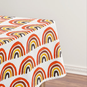 Toalha De Mesa Chá de Bebê Arco-Íris Boho Sem Gênero