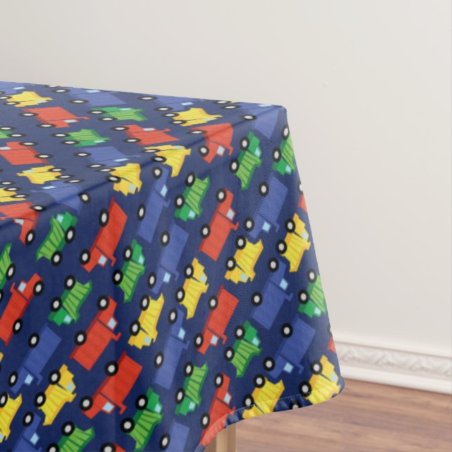 Toalha De Mesa Chá de fraldas de caminhões (Posição Original)