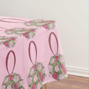 Toalha De Mesa Chá de panela Buquê Floral Tablecloth