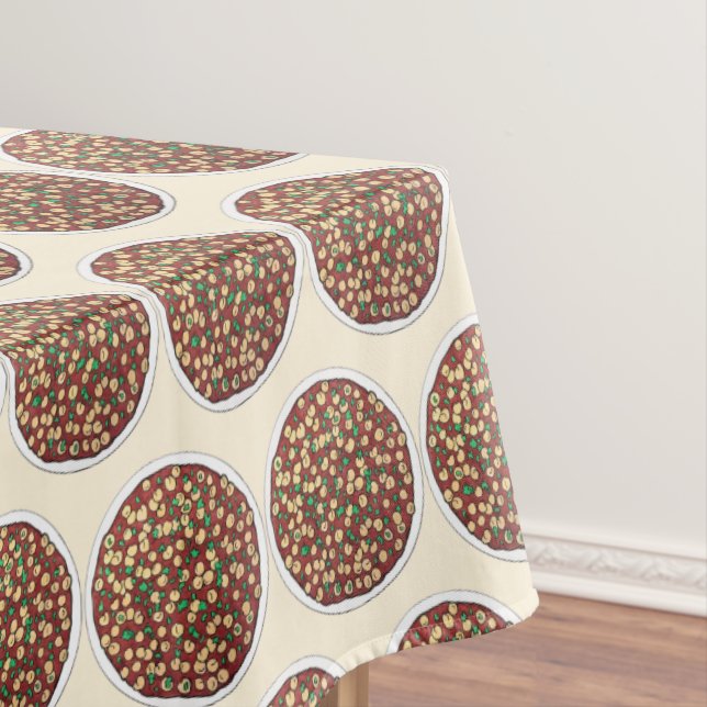 Toalha De Mesa Chana Masala Chole Indian Comida Chickpea Dish (Posição Original)