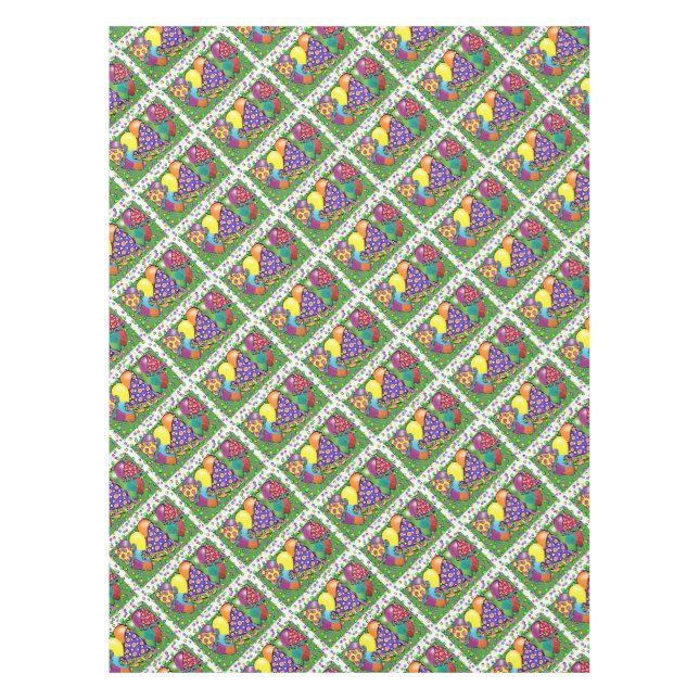 Toalha De Mesa Chapéus do Partido Birthay (Frente)