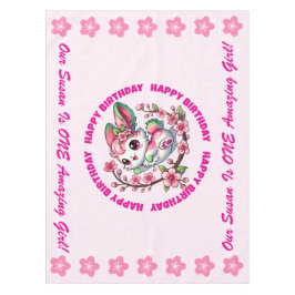 Toalha De Mesa Charming Sakura Bunny