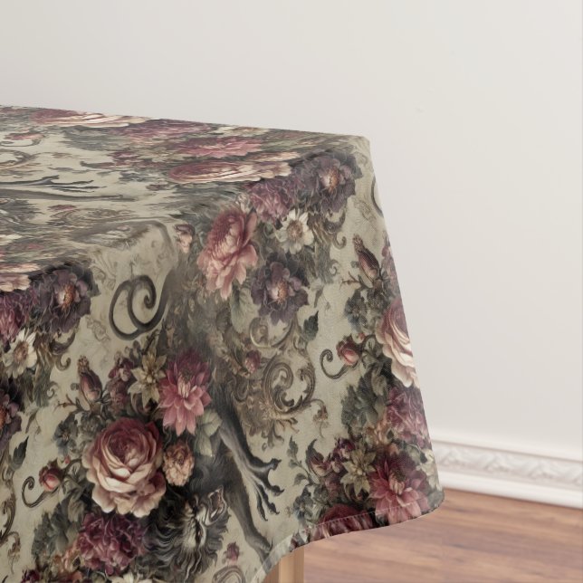 Toalha De Mesa Château des Loups - Impressão médio gótico (Posição Original)