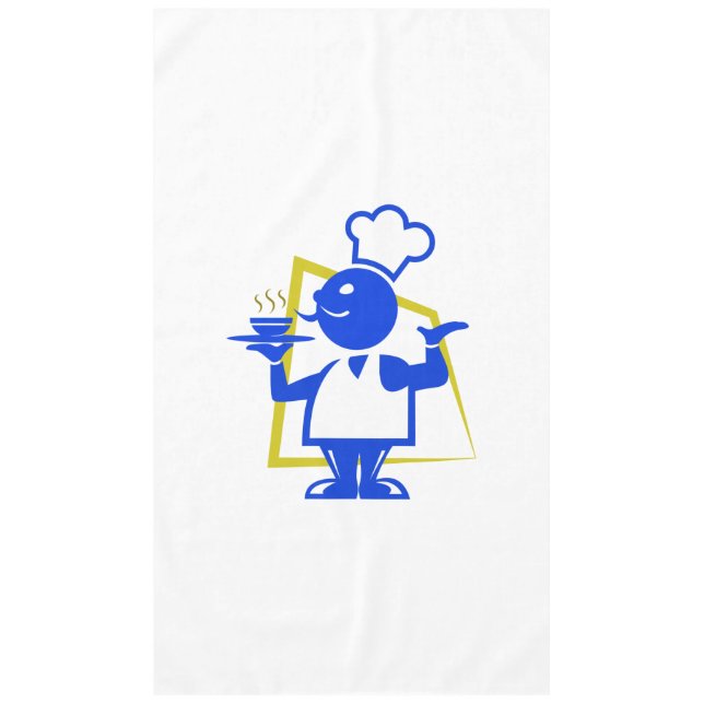 Toalha De Mesa Chef (Frente)