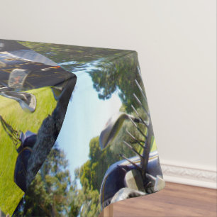 Toalha De Mesa Cheio De Sacos De Golfe,
