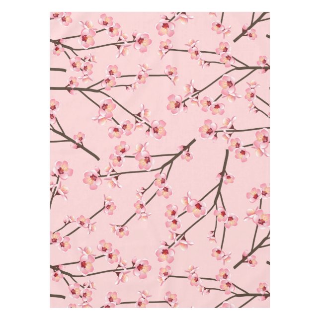 Toalha De Mesa Cherry Blossom (Frente)