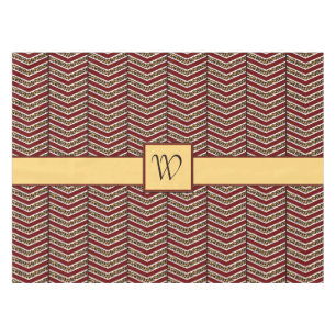 Toalha De Mesa Chevron Tablecloth de Leopard