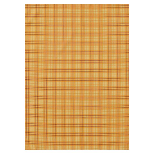 Toalha De Mesa Chic Tartan Tablecloth Minimalist Thanksgiving (Frente)