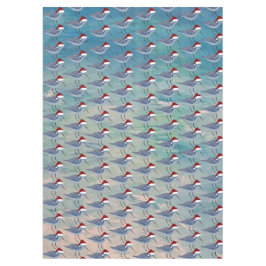 Toalha De Mesa Chistmas sandpipers Holdiay coastal tablecloth