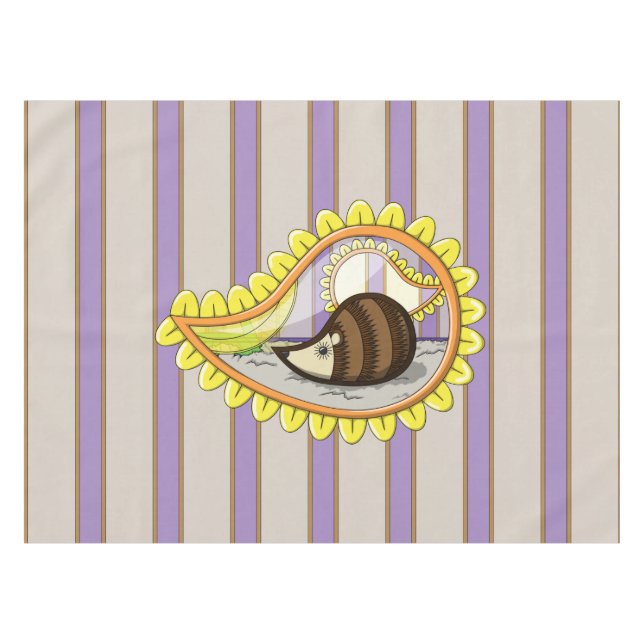 Toalha De Mesa Chrissy the Hedgehog Tablecloth (Frente (Horizontal))