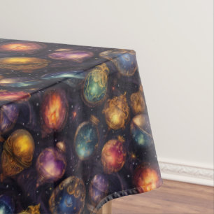 Toalha De Mesa Christmas Baubles Tablecloth
