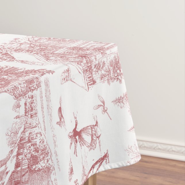 Toalha De Mesa Christmas Party Chinoiserie (Posição Original)