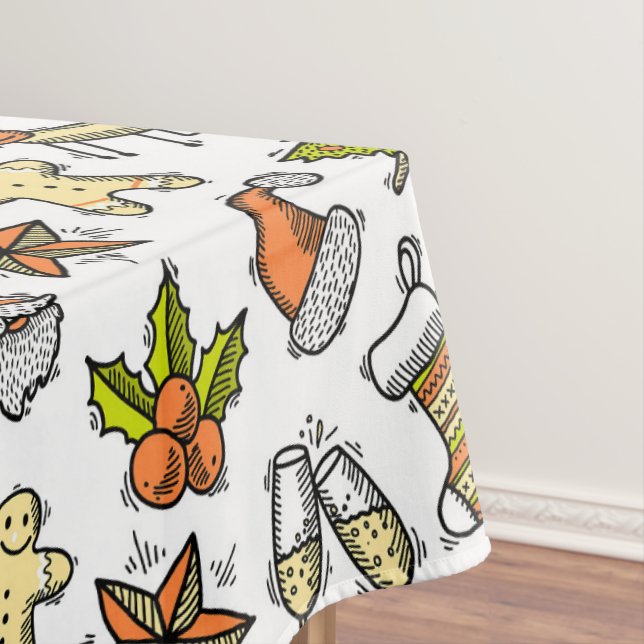 Toalha De Mesa Christmas Themed Tablecloth (Posição Original)