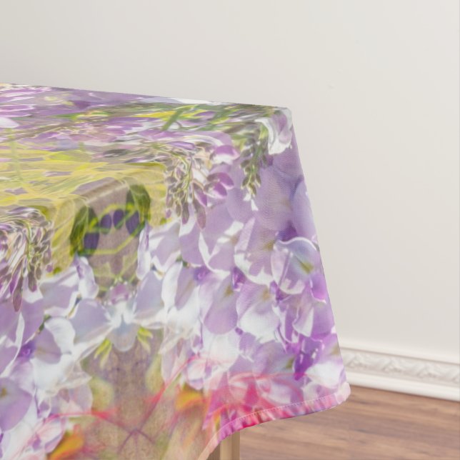 Toalha De Mesa Chuva roxa da Wisteria (Posição Original)
