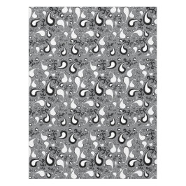 Toalha De Mesa cinza de abstrato e padrão de salsicha de Tulip br