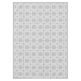 Toalha De Mesa Cinza de rendas cerâmicas