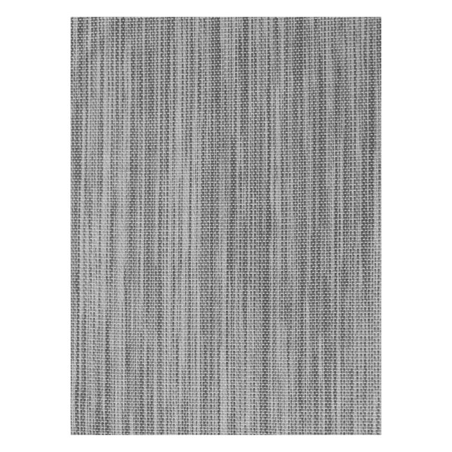 Toalha de Mesa Cinza Tecido Malha Falsa (Frente)