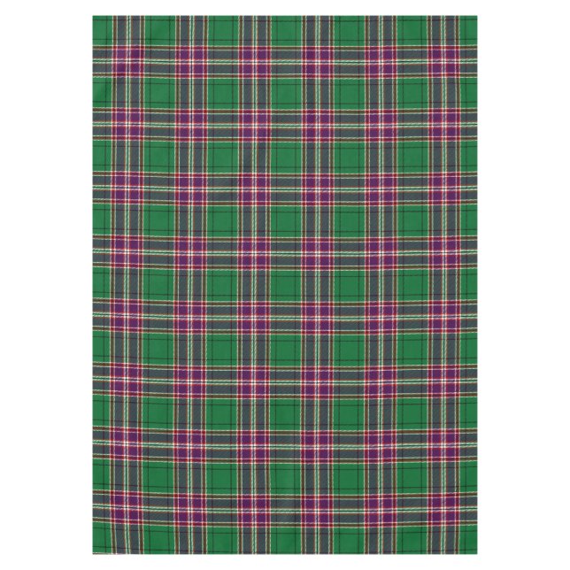 Toalha De Mesa Clã escocês MacFarlane caçando Xadrez de Tartan (Frente)