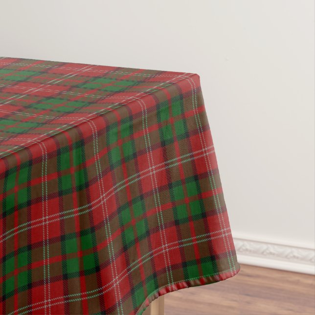 Toalha De Mesa Clã Escocês Nisbet Nesbitt Nesbit Tartan (Posição Original)
