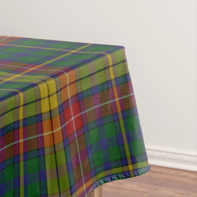 Toalha De Mesa Clan Buchanan Tartan Tablecloth (Posição Original)